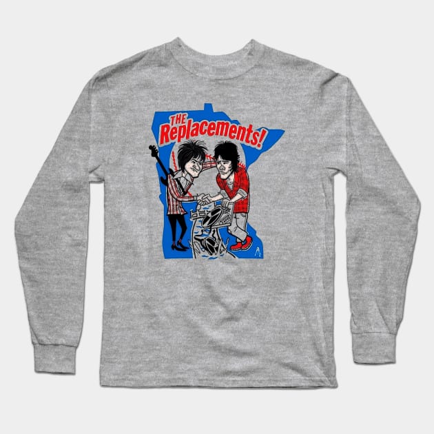 The replacements Long Sleeve T-Shirt by Man of Liar